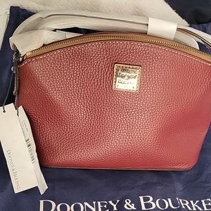 Dooney and Bourke leather pebble crossbody bag.